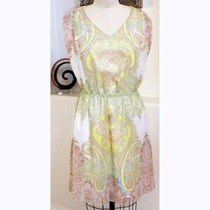 Antonio Melani Pastel Damask dress